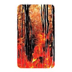 Forest Fire Fractal Background Memory Card Reader by Simbadda