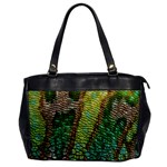 Colorful Chameleon Skin Texture Office Handbags Front