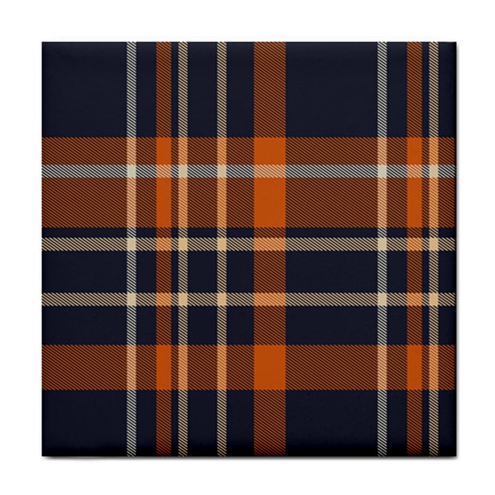 Tartan Background Fabric Design Pattern Tile Coasters