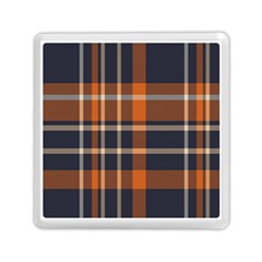 Tartan Background Fabric Design Pattern Memory Card Reader (square)  by Simbadda