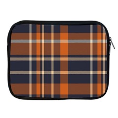 Tartan Background Fabric Design Pattern Apple Ipad 2/3/4 Zipper Cases by Simbadda