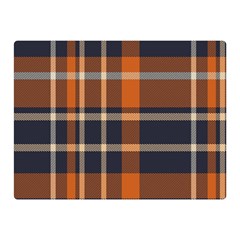 Tartan Background Fabric Design Pattern Double Sided Flano Blanket (mini)  by Simbadda