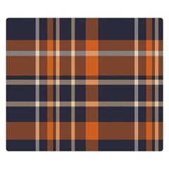 Tartan Background Fabric Design Pattern Double Sided Flano Blanket (small)  by Simbadda