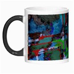 Dark Watercolor On Partial Image Of San Francisco City Mural Usa Morph Mugs Left