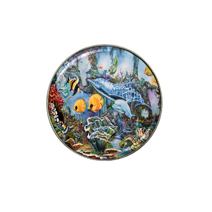 Colorful Aquatic Life Wall Mural Hat Clip Ball Marker (10 pack)