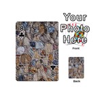 Multi Color Stones Wall Texture Playing Cards 54 (Mini)  Front - Club8