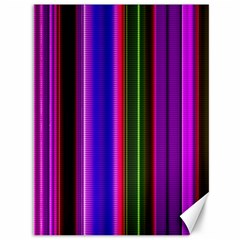 Fun Striped Background Design Pattern Canvas 36  X 48   by Simbadda