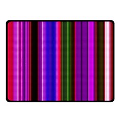 Fun Striped Background Design Pattern Double Sided Fleece Blanket (small)  by Simbadda