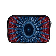 Digital Circle Ornament Computer Graphic Apple Macbook Pro 13  Zipper Case by Simbadda