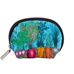 Mural Displaying Array Of Garden Vegetables Accessory Pouches (small)  by Simbadda