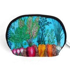 Mural Displaying Array Of Garden Vegetables Accessory Pouches (medium)  by Simbadda