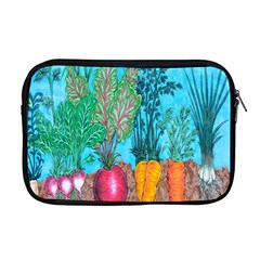 Mural Displaying Array Of Garden Vegetables Apple Macbook Pro 17  Zipper Case by Simbadda