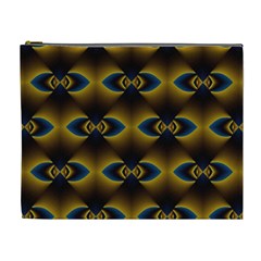 Fractal Multicolored Background Cosmetic Bag (xl) by Simbadda