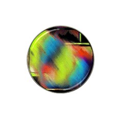 Punctulated Colorful Ground Noise Nervous Sorcery Sight Screen Pattern Hat Clip Ball Marker by Simbadda