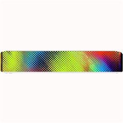 Punctulated Colorful Ground Noise Nervous Sorcery Sight Screen Pattern Small Bar Mats by Simbadda