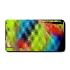 Punctulated Colorful Ground Noise Nervous Sorcery Sight Screen Pattern Medium Bar Mats by Simbadda