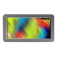 Punctulated Colorful Ground Noise Nervous Sorcery Sight Screen Pattern Memory Card Reader (mini) by Simbadda