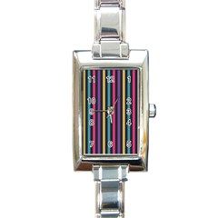 Stripes Colorful Multi Colored Bright Stripes Wallpaper Background Pattern Rectangle Italian Charm Watch