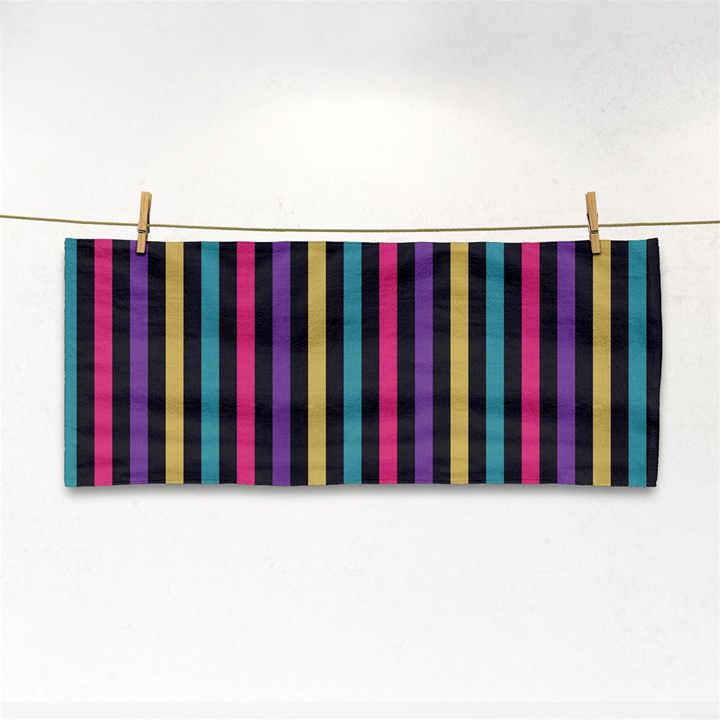 Stripes Colorful Multi Colored Bright Stripes Wallpaper Background Pattern Cosmetic Storage Cases