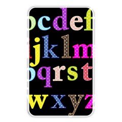 Alphabet Letters Colorful Polka Dots Letters In Lower Case Memory Card Reader by Simbadda