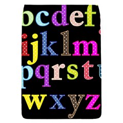 Alphabet Letters Colorful Polka Dots Letters In Lower Case Flap Covers (s)  by Simbadda