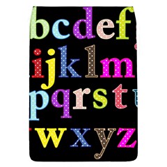 Alphabet Letters Colorful Polka Dots Letters In Lower Case Flap Covers (l)  by Simbadda