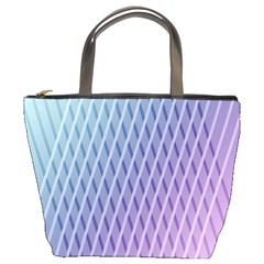 Abstract Lines Background Bucket Bags by Simbadda