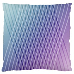 Abstract Lines Background Large Flano Cushion Case (two Sides) by Simbadda