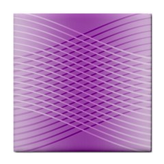 Abstract Lines Background Pattern Tile Coasters by Simbadda