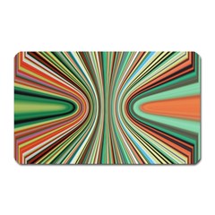 Colorful Spheric Background Magnet (rectangular) by Simbadda