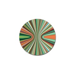 Colorful Spheric Background Golf Ball Marker by Simbadda