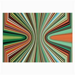 Colorful Spheric Background Large Glasses Cloth (2-side) by Simbadda