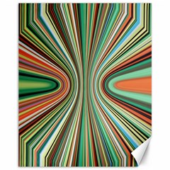 Colorful Spheric Background Canvas 11  X 14   by Simbadda