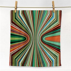 Colorful Spheric Background Face Towel by Simbadda