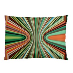 Colorful Spheric Background Pillow Case by Simbadda