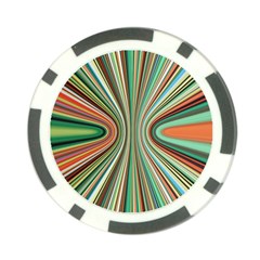 Colorful Spheric Background Poker Chip Card Guard (10 Pack) by Simbadda