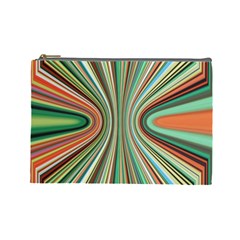 Colorful Spheric Background Cosmetic Bag (large)  by Simbadda