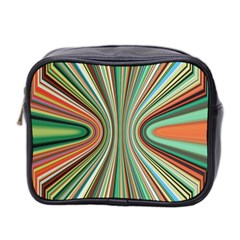 Colorful Spheric Background Mini Toiletries Bag 2-side by Simbadda