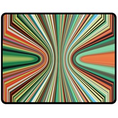 Colorful Spheric Background Fleece Blanket (medium)  by Simbadda