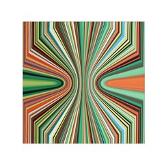 Colorful Spheric Background Small Satin Scarf (square) by Simbadda