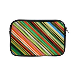 Colorful Stripe Background Apple Macbook Pro 13  Zipper Case by Simbadda