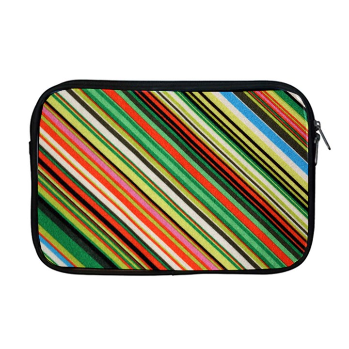 Colorful Stripe Background Apple MacBook Pro 17  Zipper Case