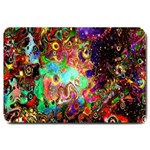 Alien World Digital Computer Graphic Large Doormat  30 x20  Door Mat