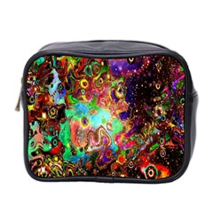 Alien World Digital Computer Graphic Mini Toiletries Bag 2-side by Simbadda