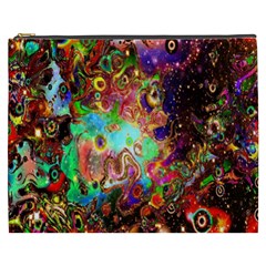 Alien World Digital Computer Graphic Cosmetic Bag (xxxl)  by Simbadda