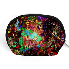 Alien World Digital Computer Graphic Accessory Pouches (medium)  by Simbadda