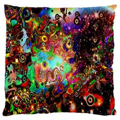 Alien World Digital Computer Graphic Standard Flano Cushion Case (one Side) by Simbadda