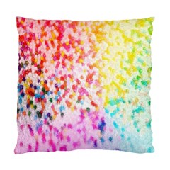 Colorful Colors Digital Pattern Standard Cushion Case (one Side) by Simbadda