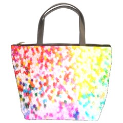 Colorful Colors Digital Pattern Bucket Bags