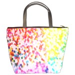 Colorful Colors Digital Pattern Bucket Bags Back